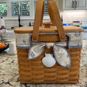 Vintage 1999 Good Ol’ Summertime Beachcomber Basket